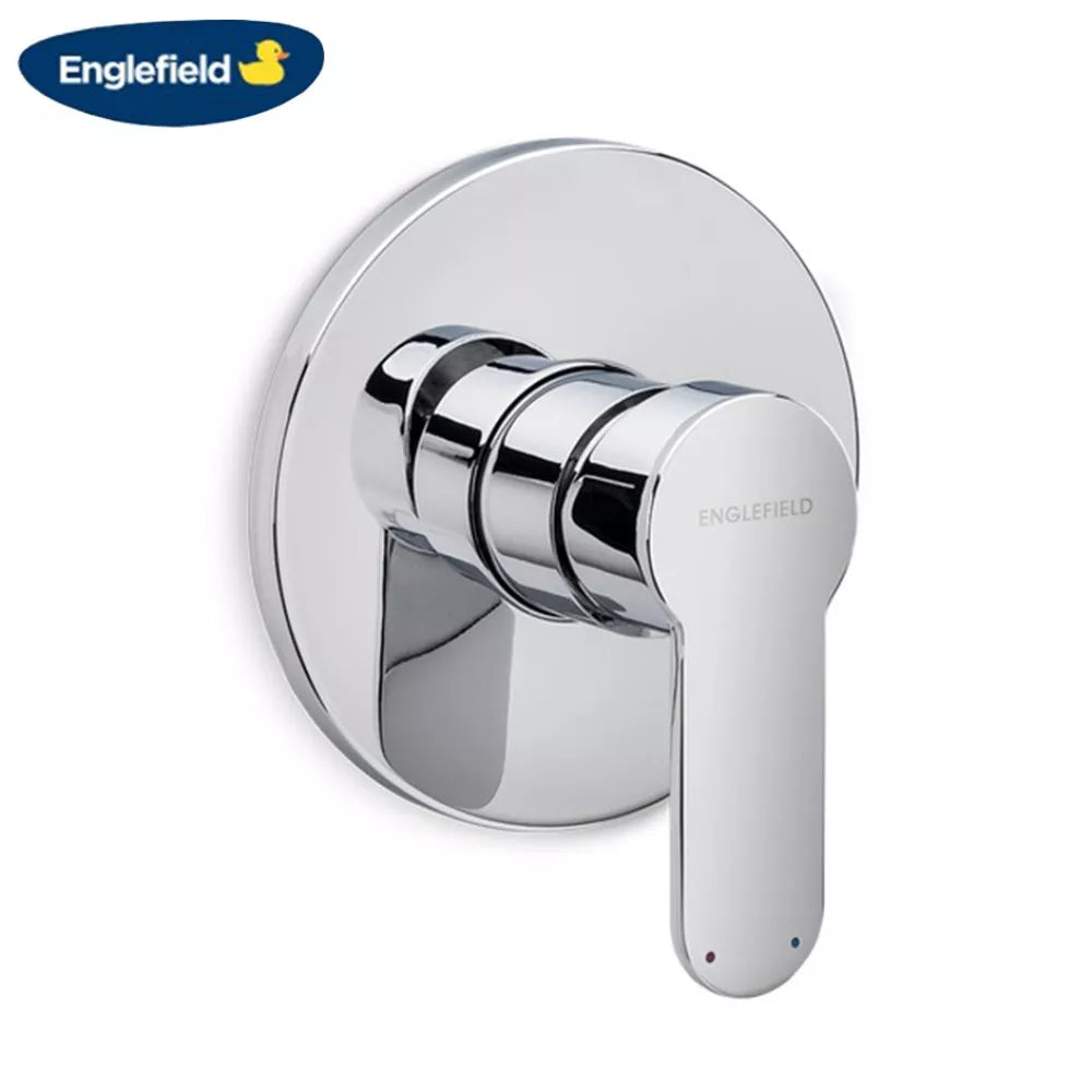 ENGLEFIELD STUDIO BATH/SHOWER MIXER - POLISHED CHROME - The Tile Collection™