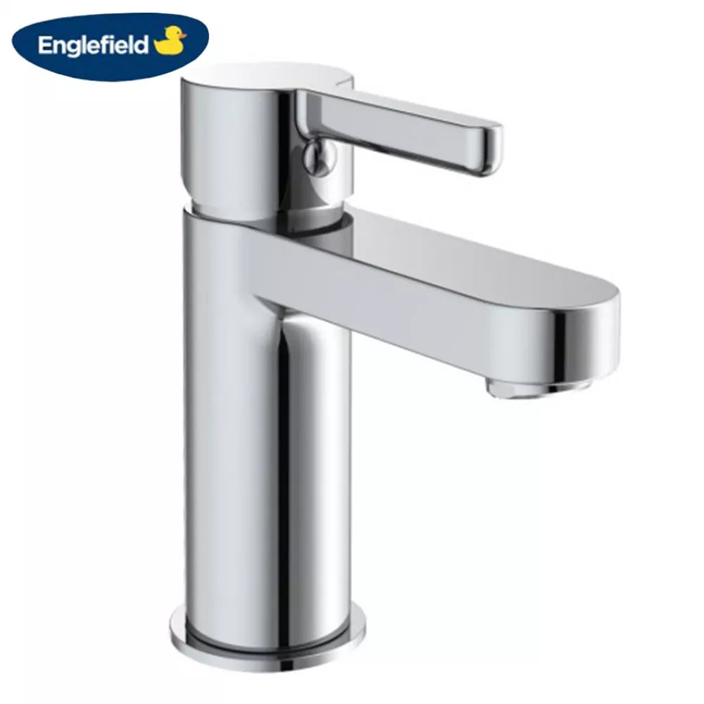 ENGLEFIELD STUDIO PIN LEVER BASIN MIXER CHROME - The Tile Collection™