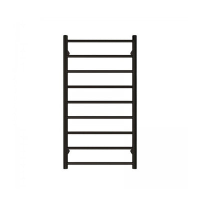 TRANQUILLITY JERSEY 9 BAR ROUND HEATED TOWEL WARMER 1200H*600W*120D- BLACK