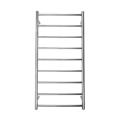 TRANQUILLITY JERSEY 9 BAR ROUND HEATED TOWEL WARMER 1200H*600W*120D- POLISHED STAINLESS