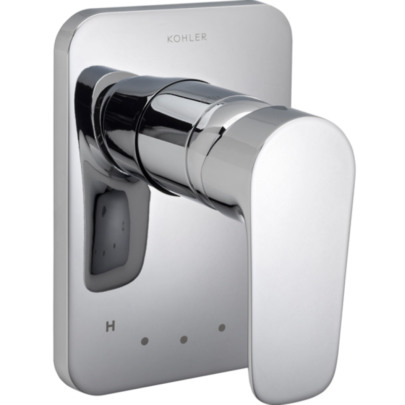 KOHLER ALEO SHOWER/BATH MIXER 166 X 113MM POLISHED CHROME 97280A-CP - The Tile Collection™