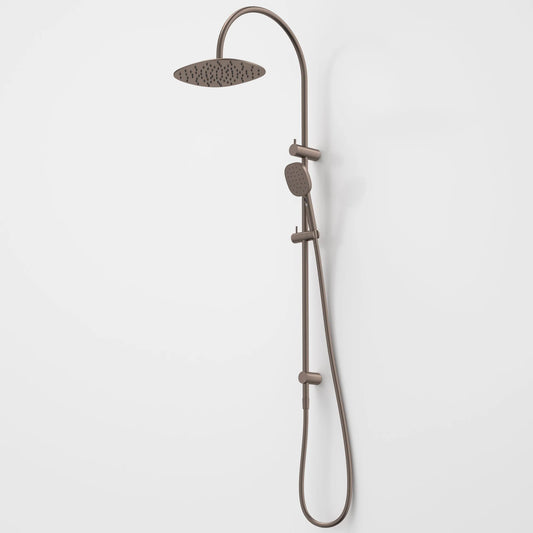 Caroma Contura® II Rail Shower with Overhead | 5 Finishes