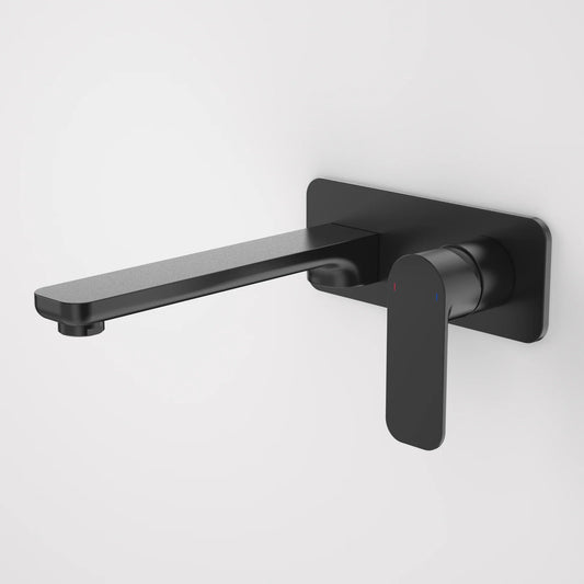 Caroma Luna® Wall Basin/Bath Mixer Matte Black