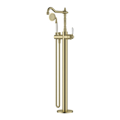 BORDEAUX FREESTANDING BATH MIXER WITH HAND SHOWER | 4 COLOURS (ONLINE ONLY)