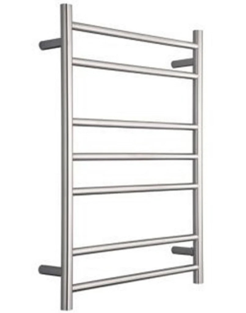 7 BAR ROUND HEATED TOWEL RAIL HTR 800H*600W*112D- CHROME - The Tile Collection™