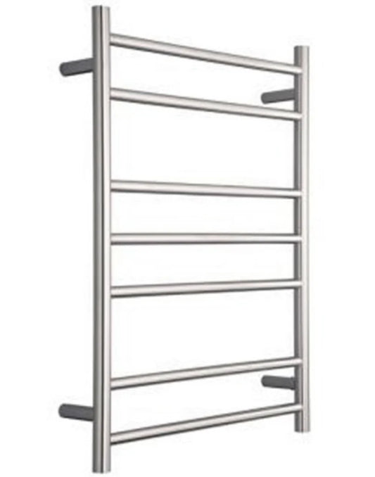 7 BAR ROUND HEATED TOWEL RAIL HTR 800H*600W*112D- CHROME