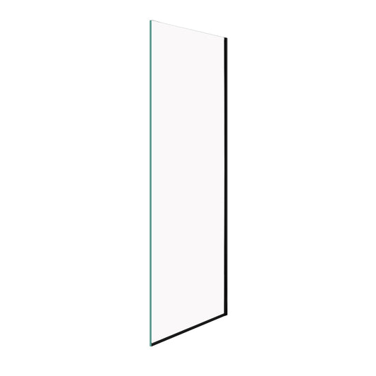 WALK IN SHOWER PANEL | MATTE BLACK | 1000MM