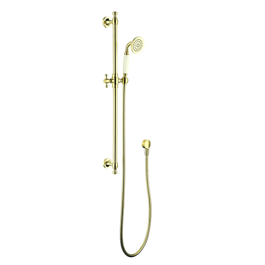 BORDEAUX SHOWER ON RAIL | 4 FINISHES