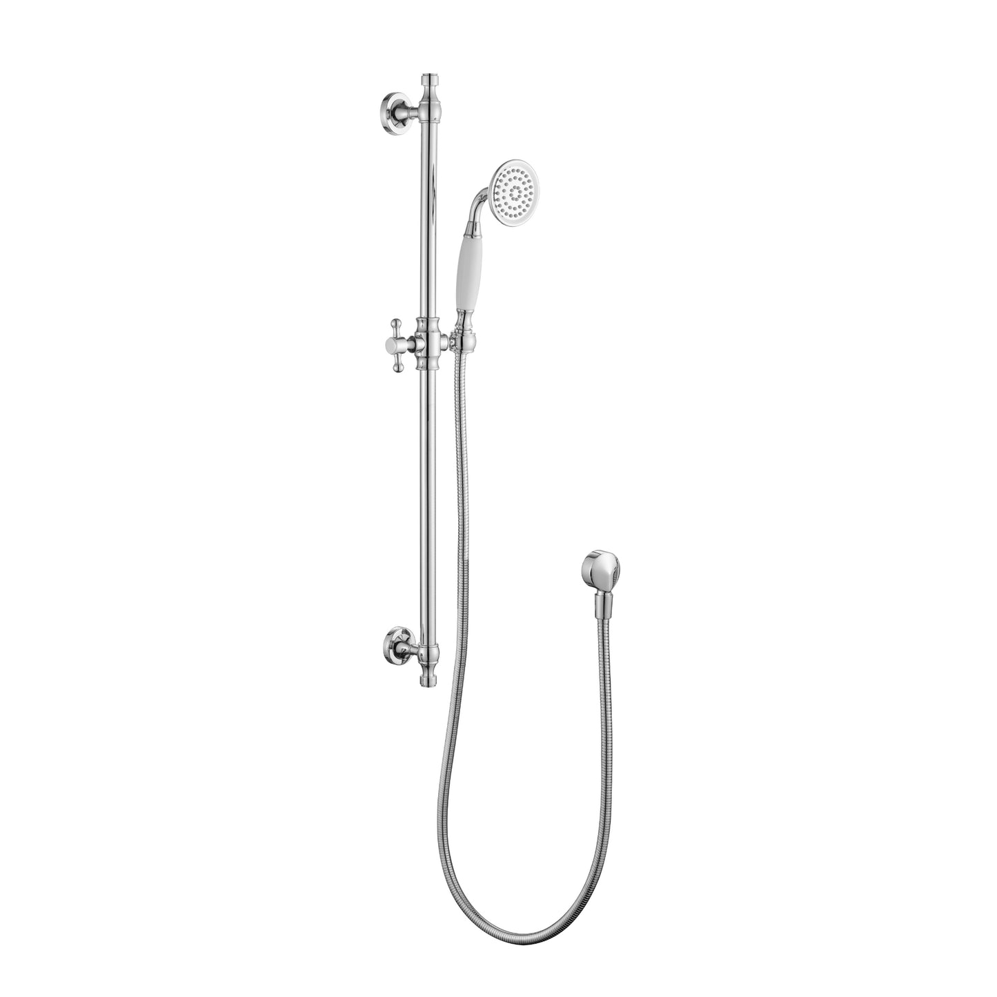 BORDEAUX SHOWER ON RAIL | 4 FINISHES