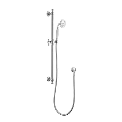 BORDEAUX SHOWER ON RAIL | 4 FINISHES