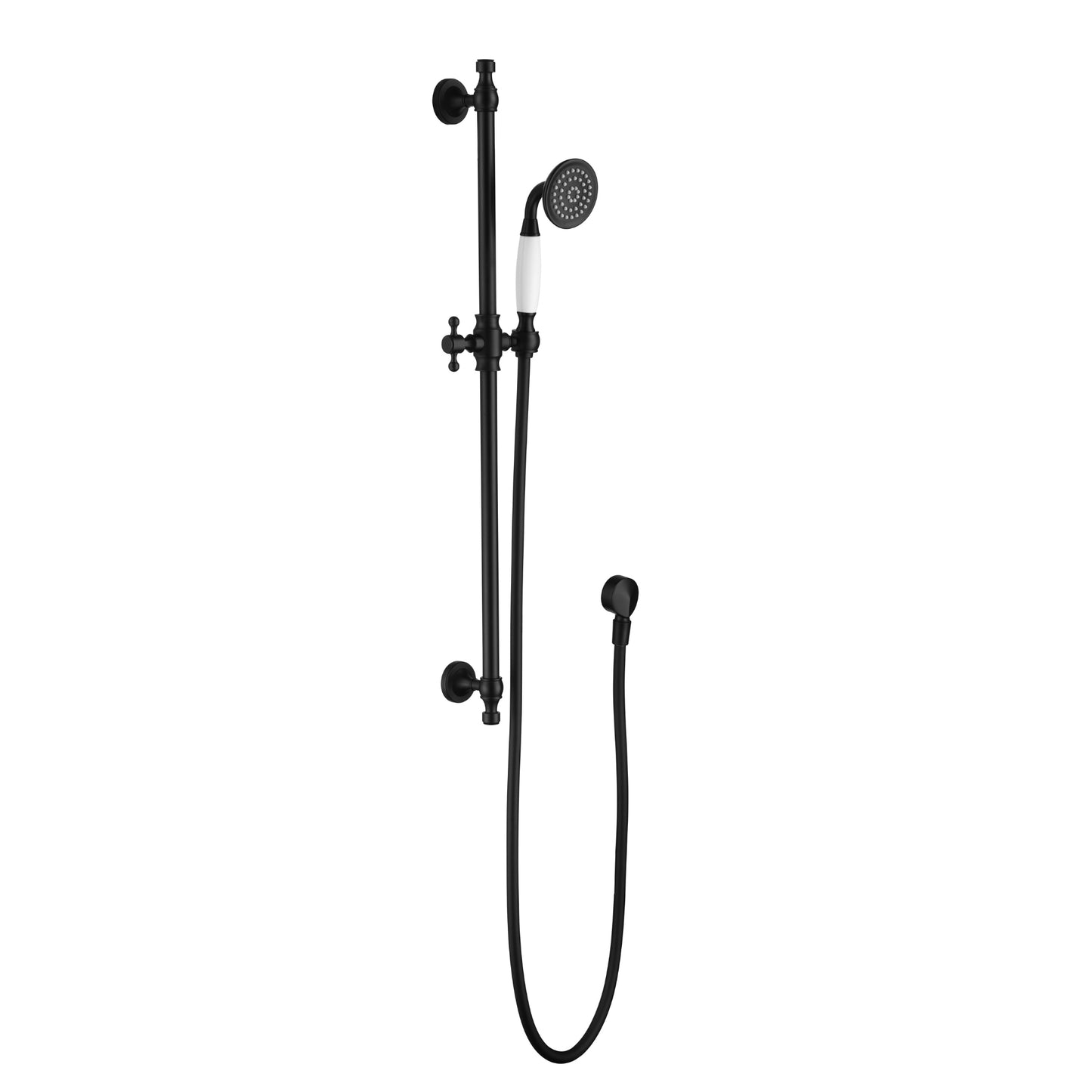 BORDEAUX SHOWER ON RAIL | 4 FINISHES