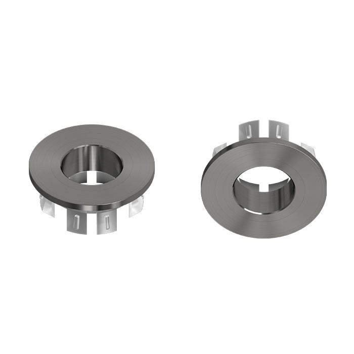 ZEPHYR BASIN OVERFLOW RING - BRUSHED GUNMETAL - The Tile Collection™