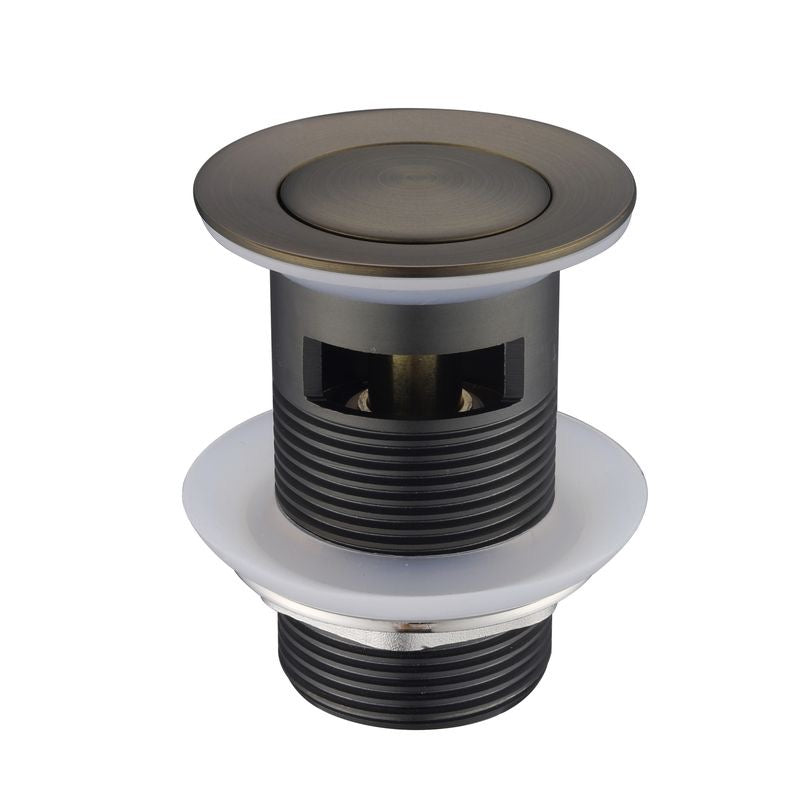 MODERN NATIONAL POP-UP WASTE 32MM WITH OVERFLOW - 8 FINISHES