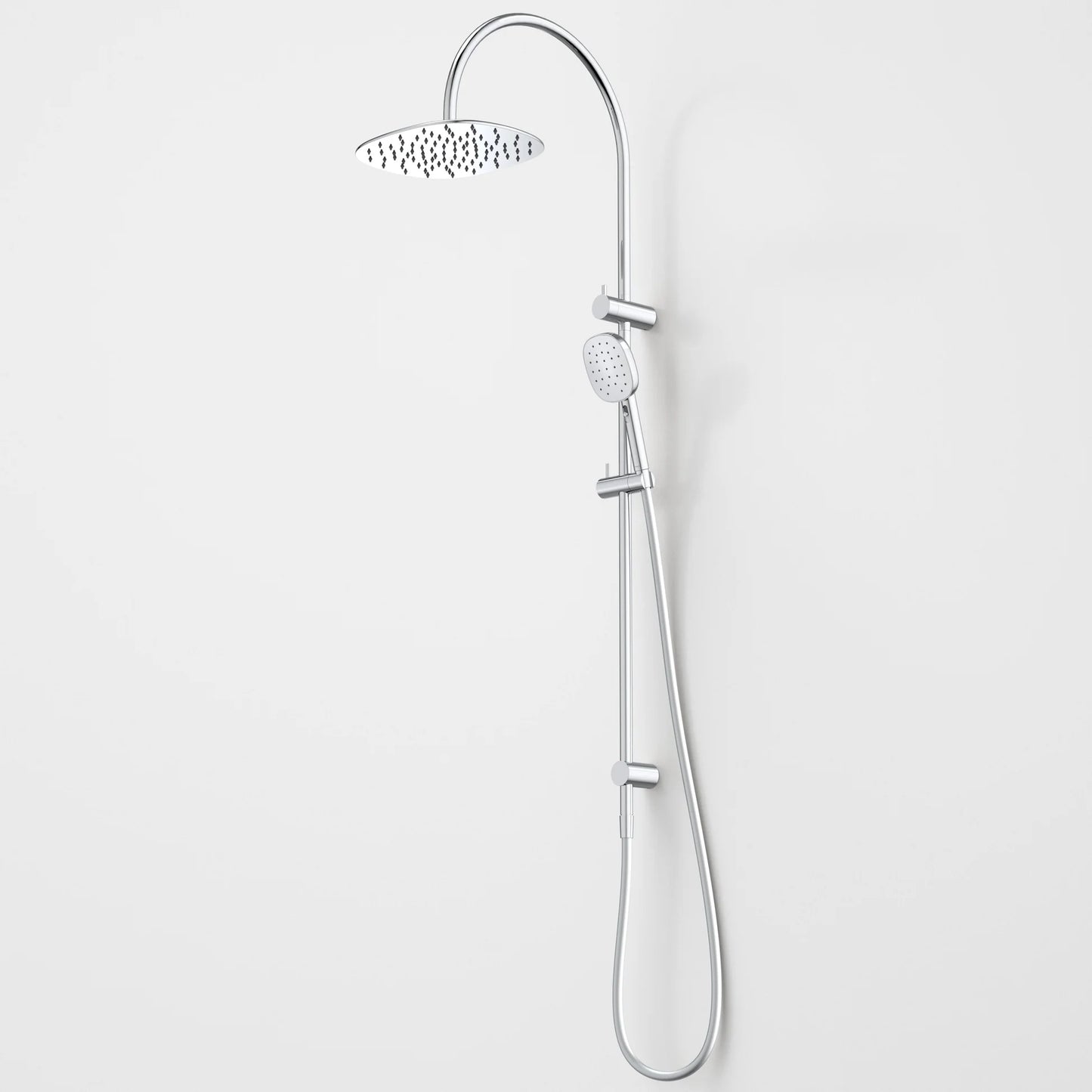 Caroma Contura® II Rail Shower with Overhead | 5 Finishes