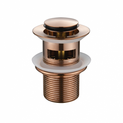 MODERN NATIONAL POP-UP WASTE 32MM WITH OVERFLOW - 8 FINISHES