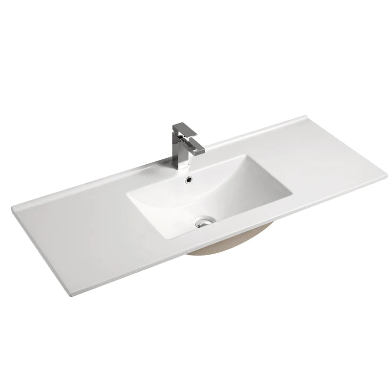 1200MM HAMPTON SHAKER STYLE PLYWOOD WALLHUNG VANITY SINGLE BASIN