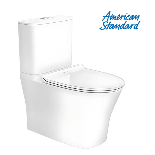 AMERICAN STANDARD SIGNATURE HYGIENE RIM TOILET SUITE TOP/BACK INLET