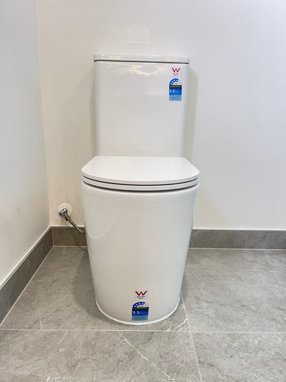 OCEANO OVERHEIGHT ZERO RIM TORNADO TOILET SUITE 660x370x850MM