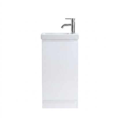 RS40 400MM FLOORSTANDING VANITY |WHITE WITH TOP