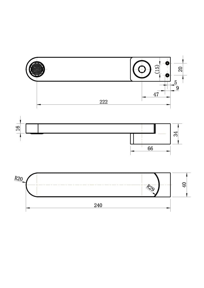 NOVA SWIVEL BATH SPOUT | 5 FINISHES