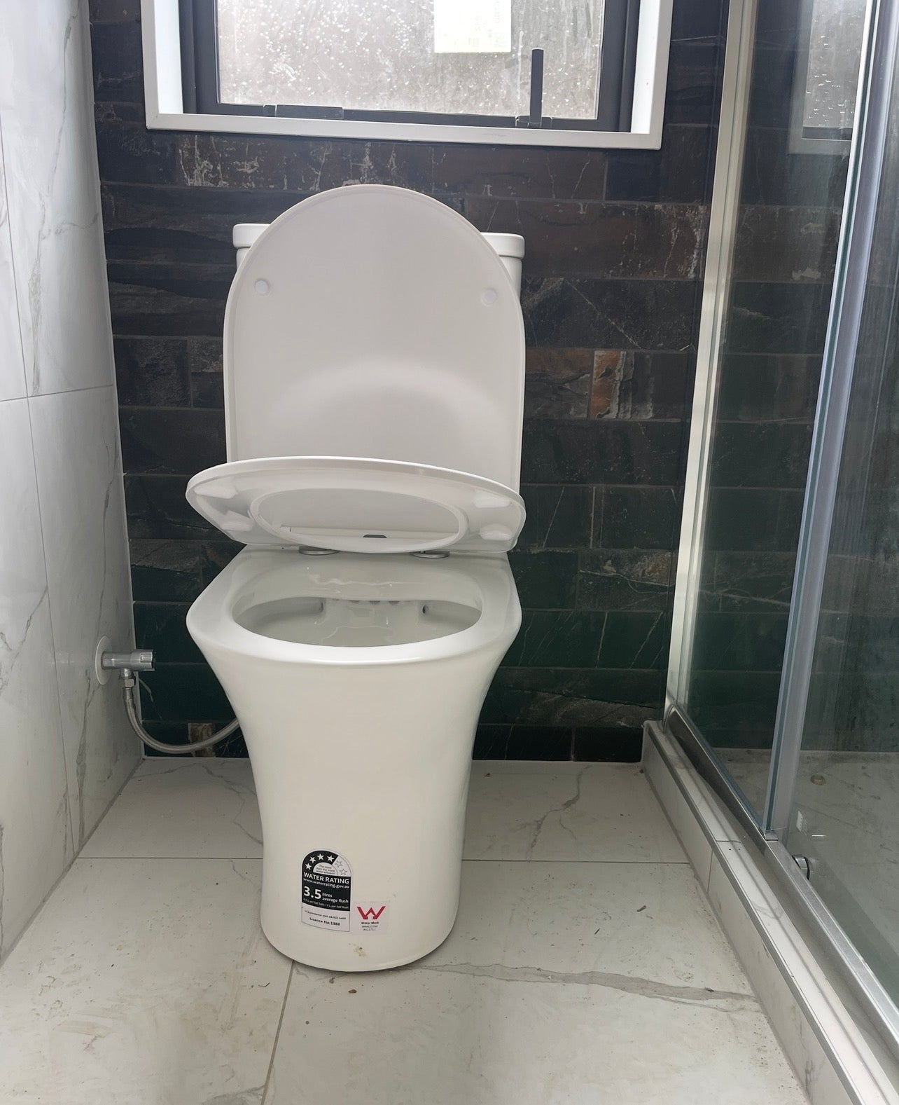 ELEMENTI CURA CC BACK TO WALL TOILET SUITE GLOSS WHITE