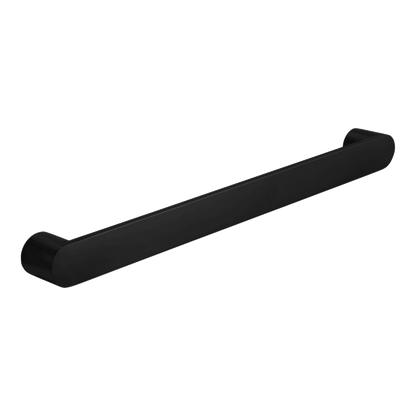 12V ROUND HORIZONTAL SINGLE HEATED TOWEL BAR | 600MM | 5 COLOURS | DN
