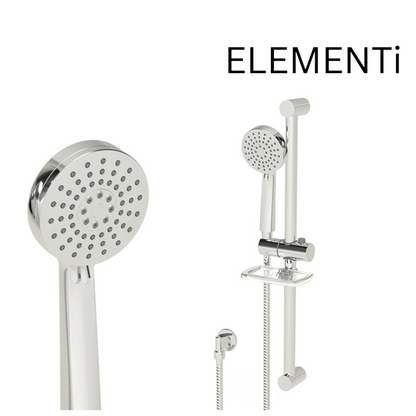 ELEMENTI CURA 3FCT SLIDE SHOWER 600MM CHROME