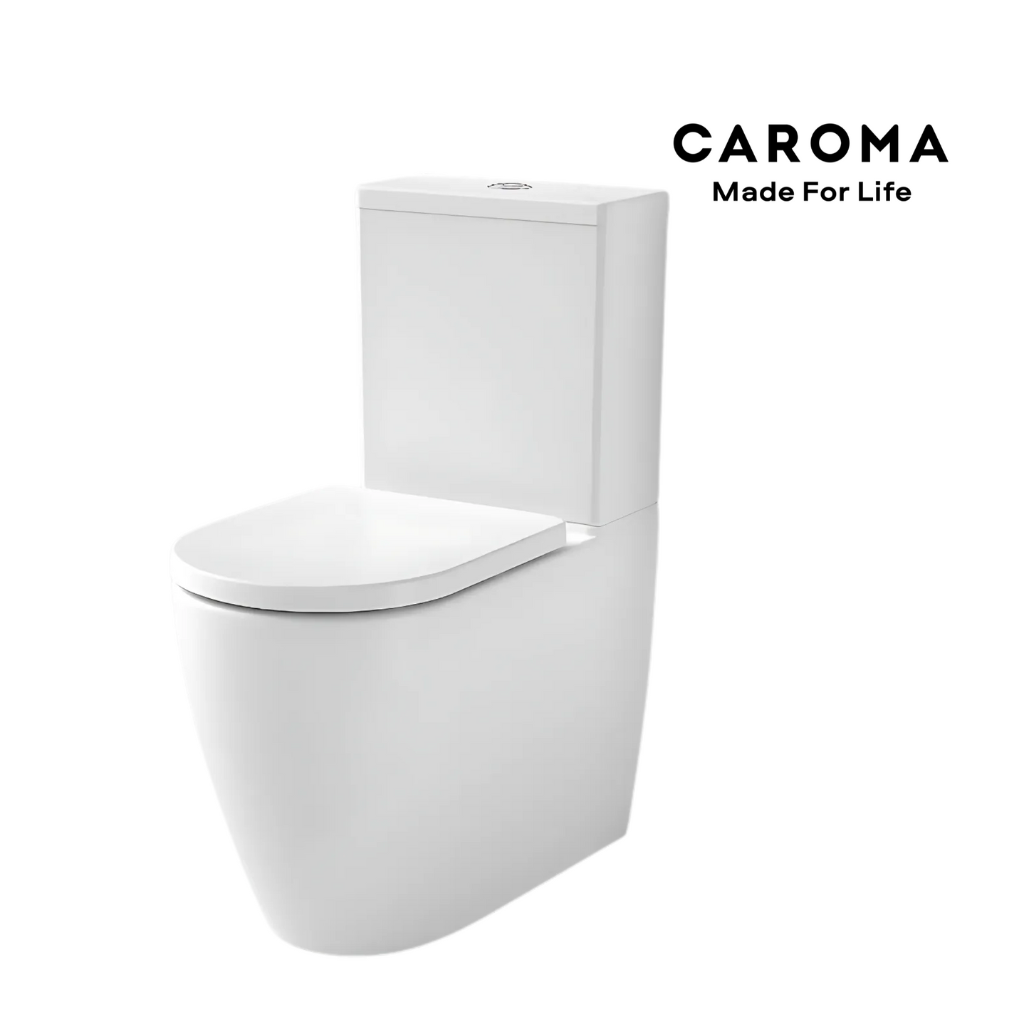 Caroma Urbane II Cleanflush® Wall Faced Close Coupled Toilet Suite (with GermGard®)