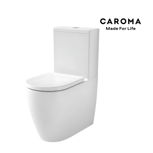 Caroma Urbane II Cleanflush® Wall Faced Close Coupled Toilet Suite (with GermGard®)