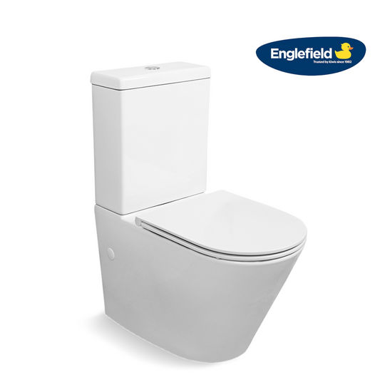ENGLEFIELD SIERRA RAISED HEIGHT BACK TO WALL TOILET SUITE