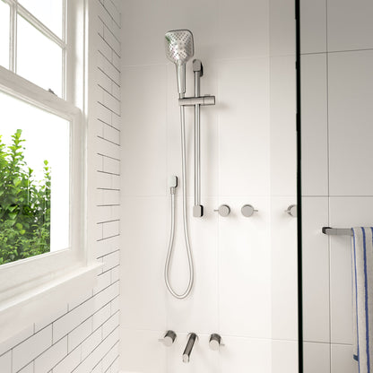 Caroma Luna Chrome Rail Shower NZ