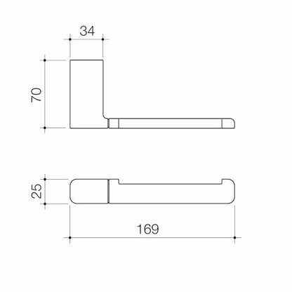 Caroma Luna Toilet Roll Holder Range | 4 Finishes