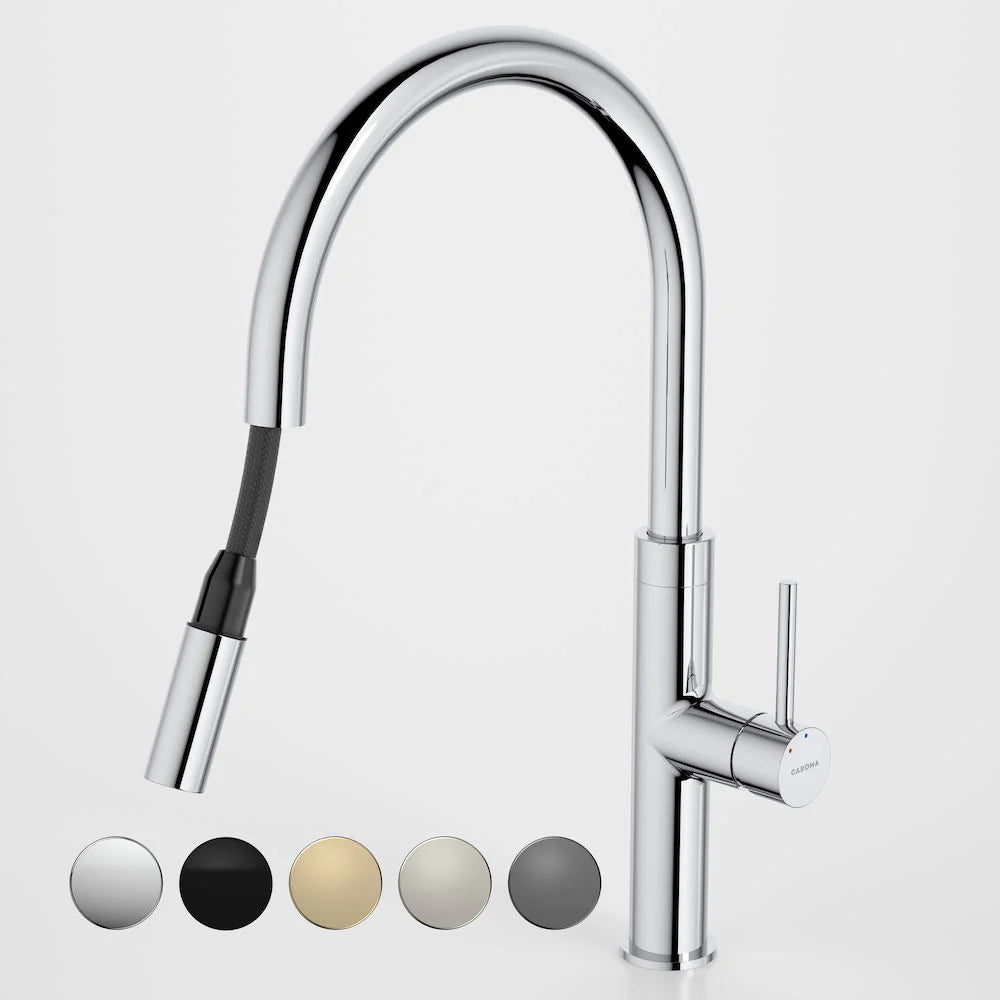Caroma Liano II Pull Out Kitchen Sink Mixer - Chrome