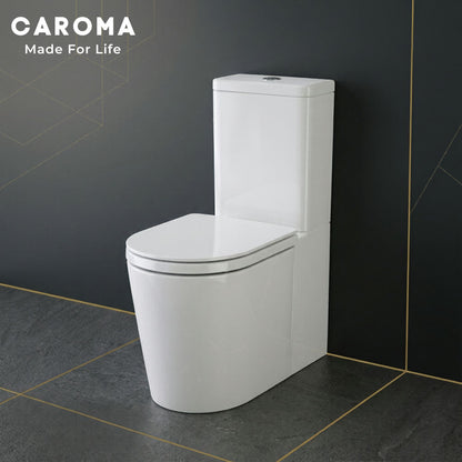 Caroma Liano CleanFlush Wall Faced Close Coupled Back Entry Toilet Suite