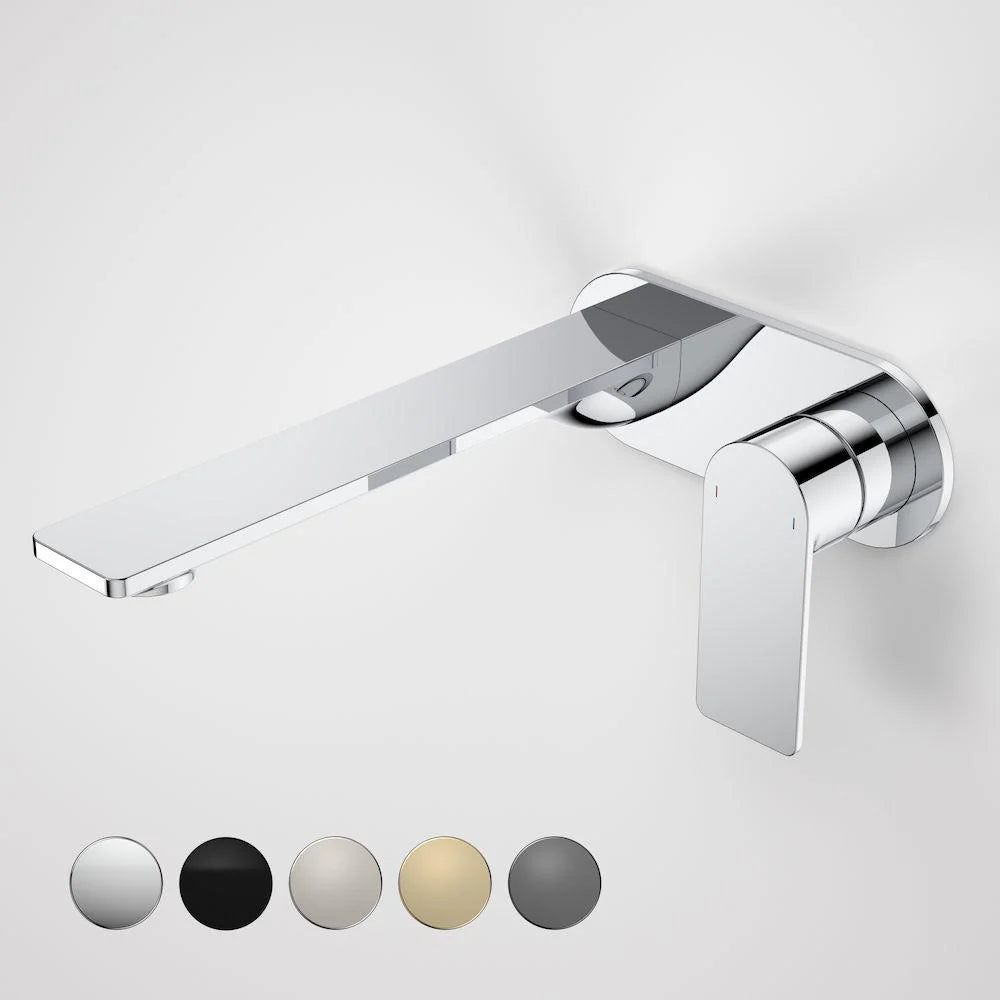 Caroma Urbane® II 220mm Wall Basin / Bath Mixer - Round or Square Cover Plate