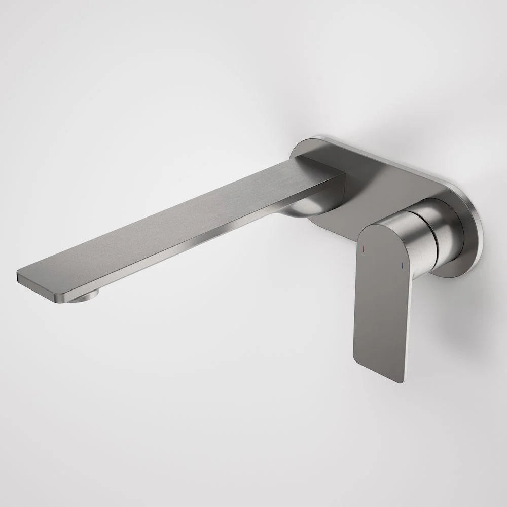 Caroma Urbane® II 220mm Wall Basin / Bath Mixer - Round or Square Cover Plate