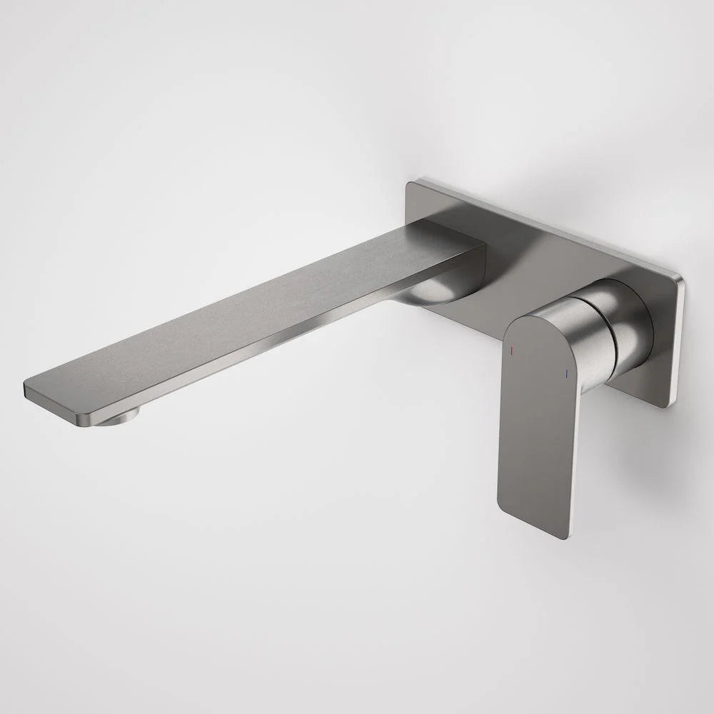 Caroma Urbane® II 220mm Wall Basin / Bath Mixer - Round or Square Cover Plate