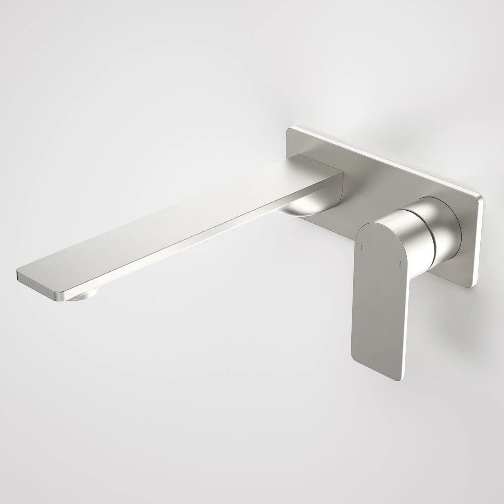 Caroma Urbane® II 220mm Wall Basin / Bath Mixer - Round or Square Cover Plate