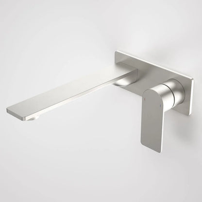 Caroma Urbane® II 220mm Wall Basin / Bath Mixer - Round or Square Cover Plate
