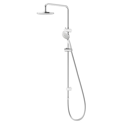 Methven Wairere Shower System - Chrome, Twin Shower System NZ, Overhead Shower and Hand Shower. Lifetime Warranty