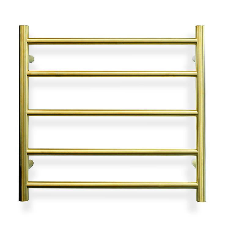 ROUND HEATED TOWEL RAIL RANGE - 5 BARS