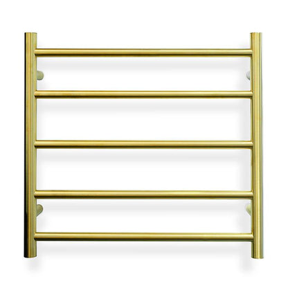 ROUND HEATED TOWEL RAIL RANGE - 5 BARS