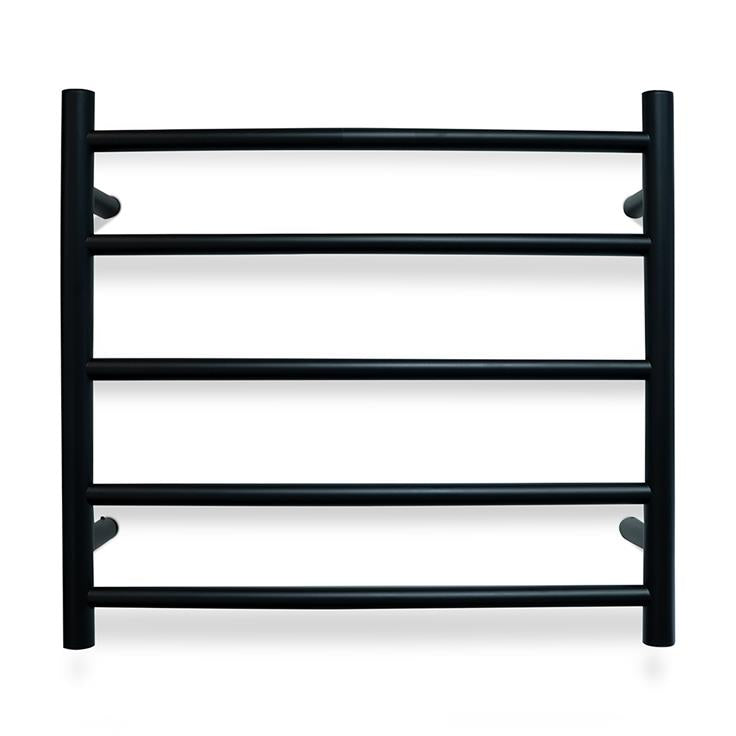 ROUND HEATED TOWEL RAIL RANGE - 5 BARS