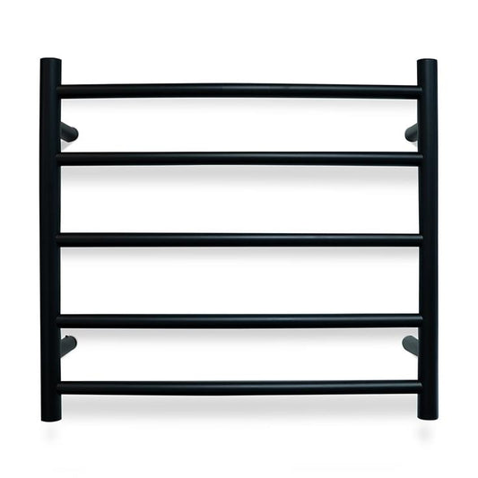 ROUND HEATED TOWEL RAIL RANGE - 5 BARS