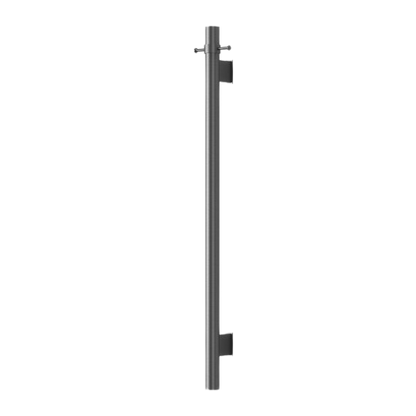 MIRAGE ROUND VERTICAL HEATED TOWEL BAR 1000MM - 8 FINISHES