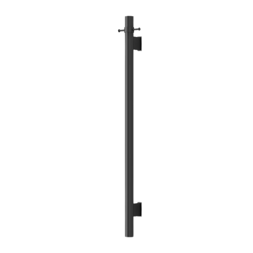 MIRAGE ROUND VERTICAL HEATED TOWEL BAR 1000MM - 8 FINISHES