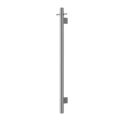 MIRAGE ROUND VERTICAL HEATED TOWEL BAR 1000MM - 8 FINISHES