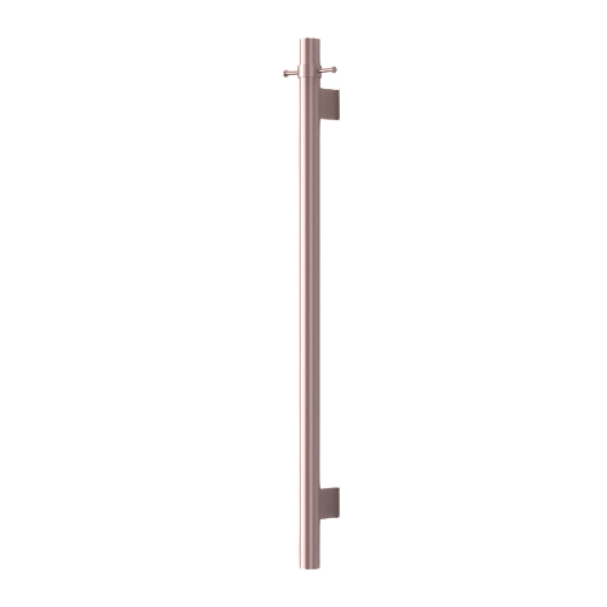 MIRAGE ROUND VERTICAL HEATED TOWEL BAR 1000MM - 8 FINISHES