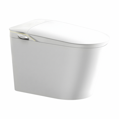 Iris Intelligent Smart Toilet NZ | One-Piece Bidet Toilet with Auto Flip Lid, Heated Seat, Warm Air Dryer & Night Light – White