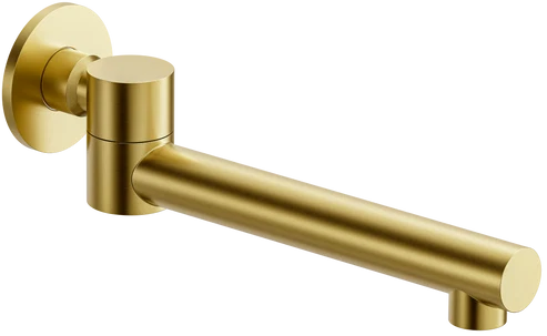 ROUND SWIVEL BATH SPOUT LEAD FREE - 5 COLOURS